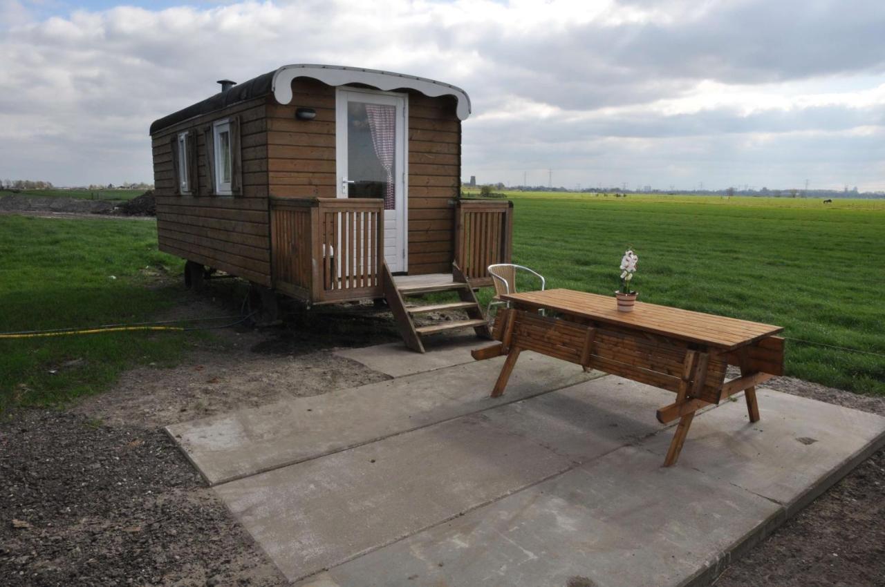 Your Cozy Waggon At The Cows' Paradise Amsterdam Extérieur photo